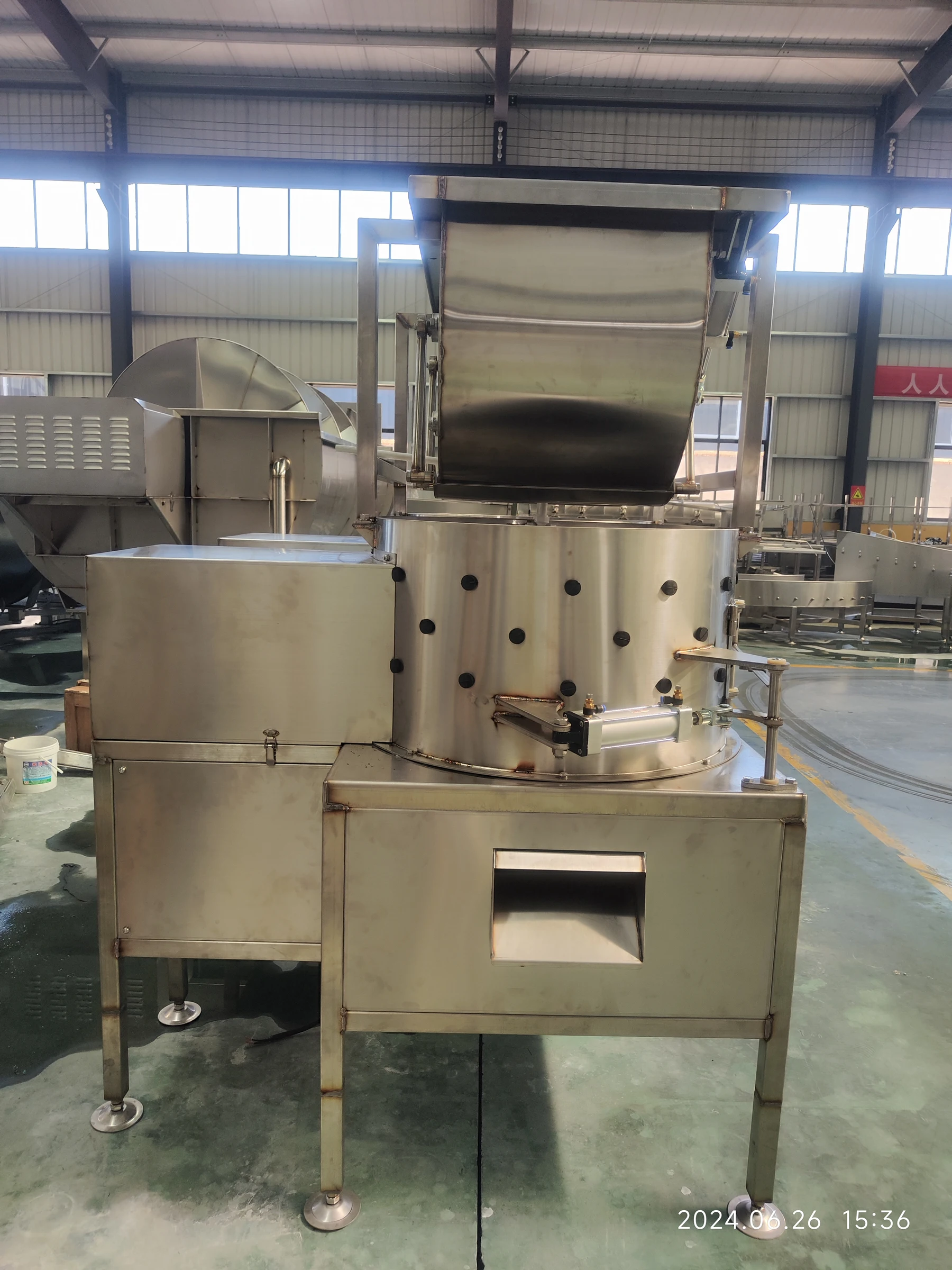 Big Capacity Chicken Feet Peeling Machine for Poultry Processing and Slaughtering Equipment