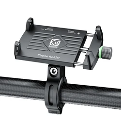 Алюминиевый держатель сотового телефона с поворотом на 360 градусов для велосипеда водонепроницаемый горного