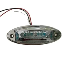 For Hyundai Bus and Truck LED Tail Lights 12V-24V Clear Lens Color New Condition Blue Side Lights