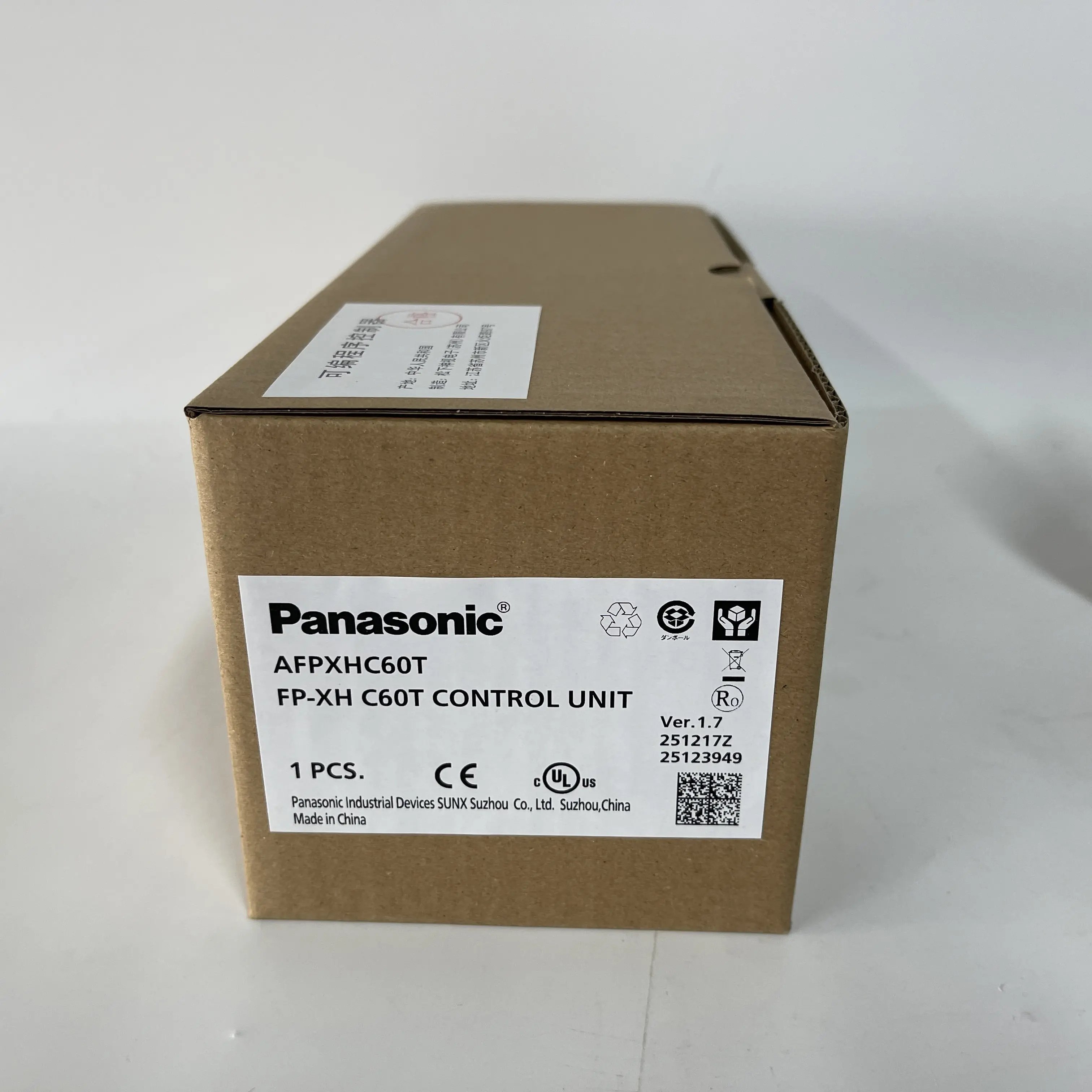 Panasonic FP-XH Control Unit PLC AFPXHC60T
