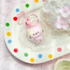 Adorable petite friandise au lait et à la fraise.