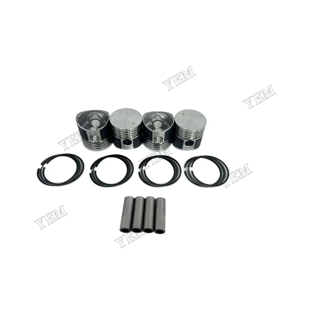 For Mitsubishi K4B Piston and Piston Ring Kits Agriculturals Heavy Equipment Engine Parts 5