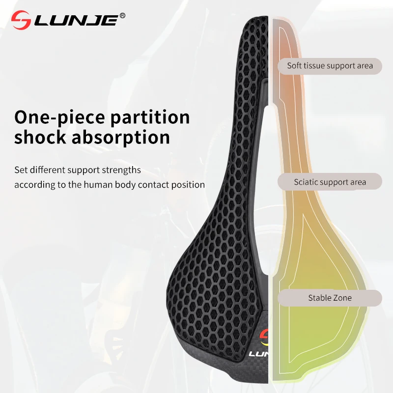 LUNJE 3D Printing Ultralight Hollow Seat - Comfort