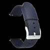 Blue Black+Silver Buckle
