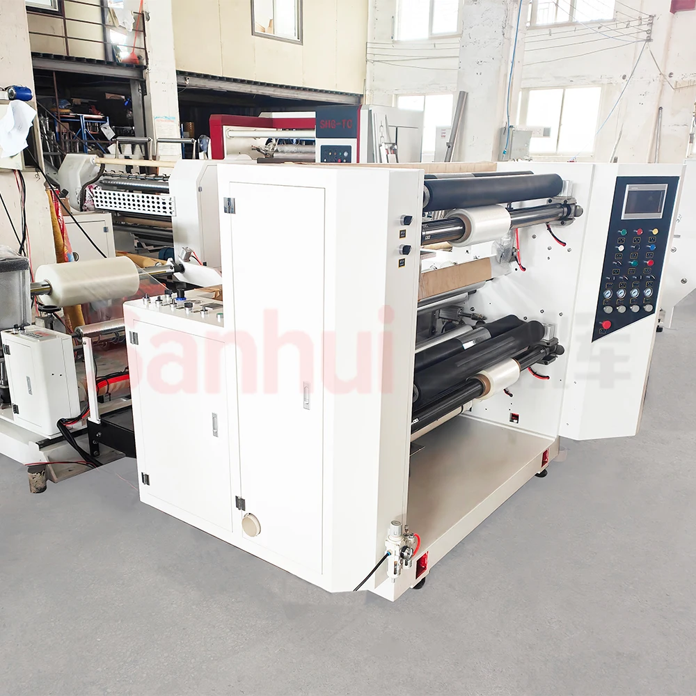 Micro Perforation Slitting Machine for Plastic Mulch Film PP PE PET POF Material Punching Slitting Machine