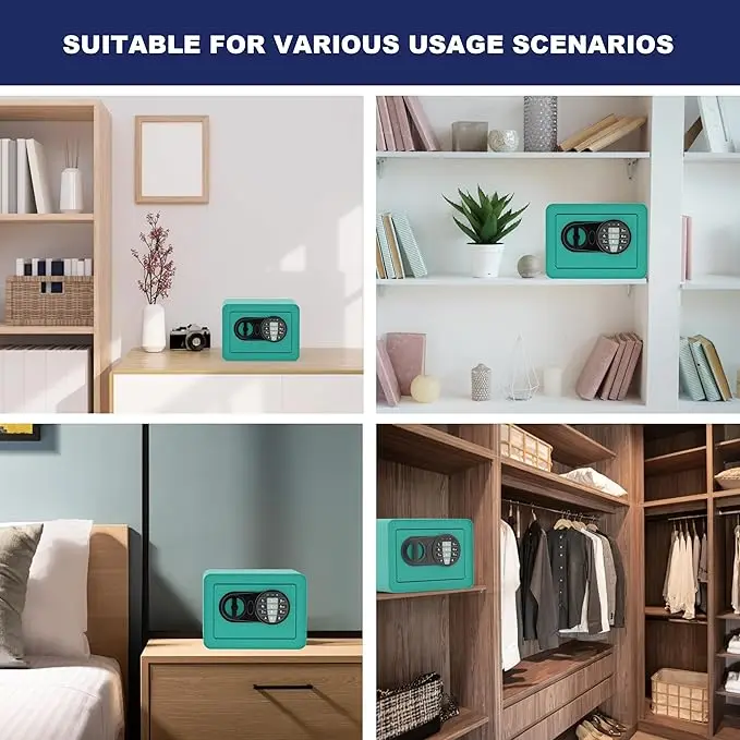 CEQSAFE Office Home Mini Security Electronic Digital Safe Box Deposit Money Box supplier