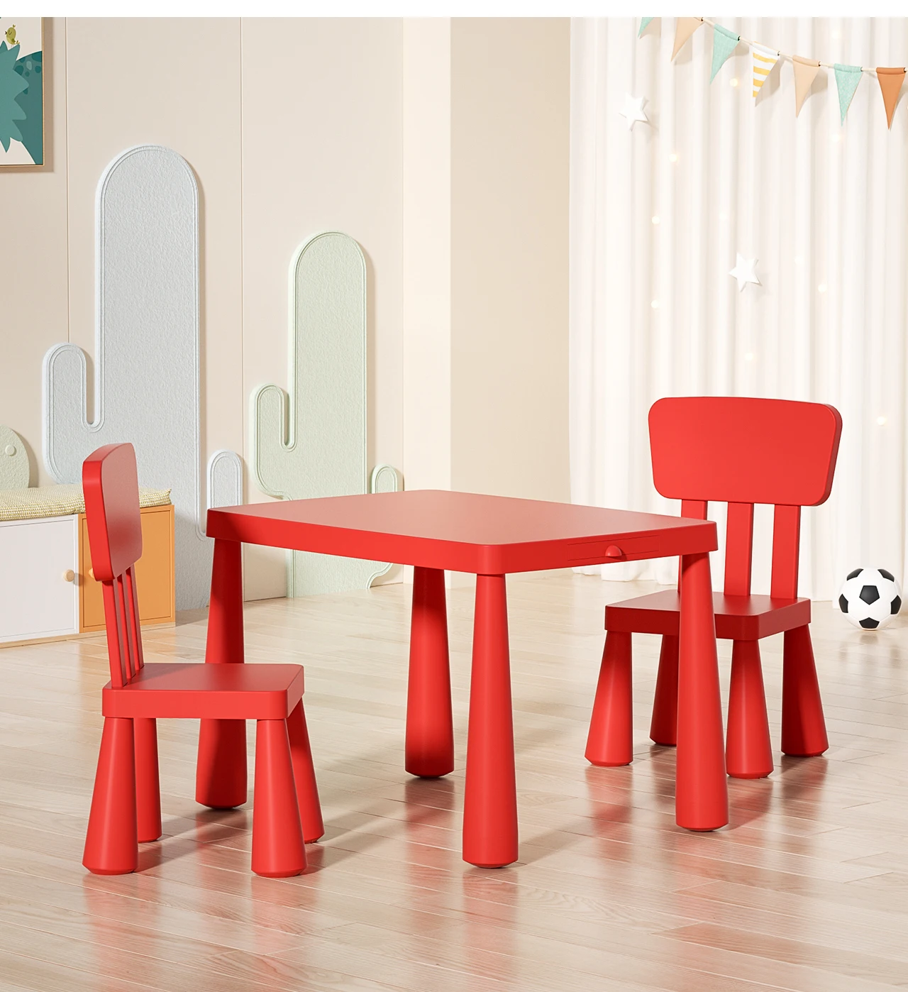 Professional Manufacture Cheap Child Study Chair Table Set Plastic Table and Chairs Sets