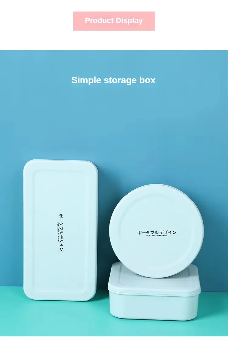 Portable Ring Earring Ear Stud Necklace Storage Box With Compartment Plastic Travel Jewelry Case Organizer manufacture