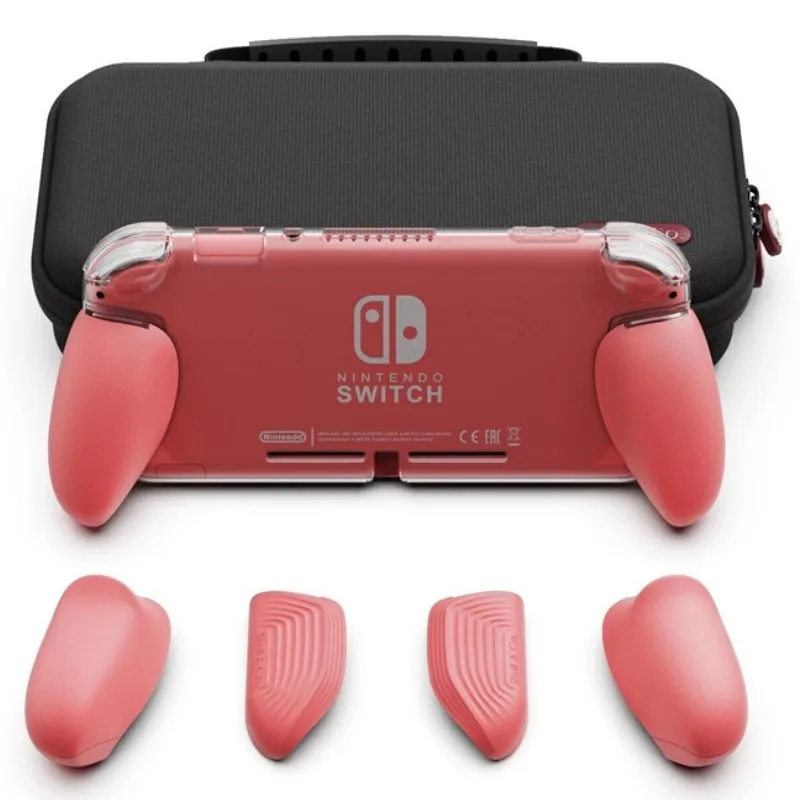 Skull Grip Case Lite Bundle Protective Cover Grip With Maxcarry Case  for Nintendo SWITCH Lite