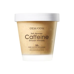 Factory Direct 220g Caffeine Niacinamide Body Scrub Deep Cleaning Exfoliating for Brightening Roughened Skin Care