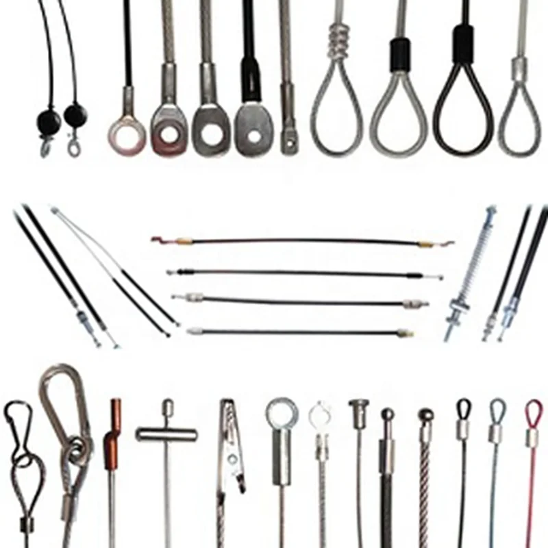 Safety Steel Wire Rope Sling Cable with Swaged End Terminals Eyelet