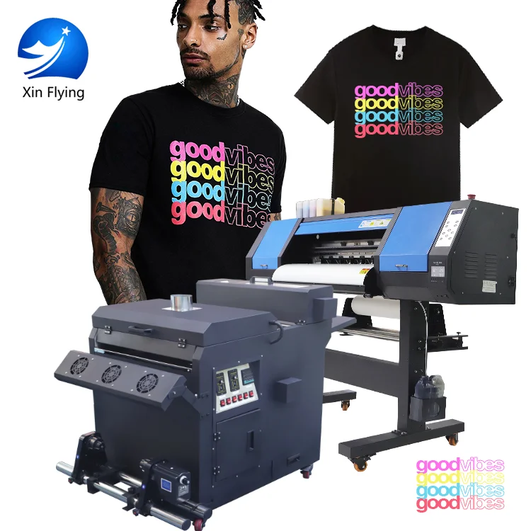 Digital Cotton Fabric Printing Machine for the Tshirt Pet Film Printing Machine DTF Printer on Stock
