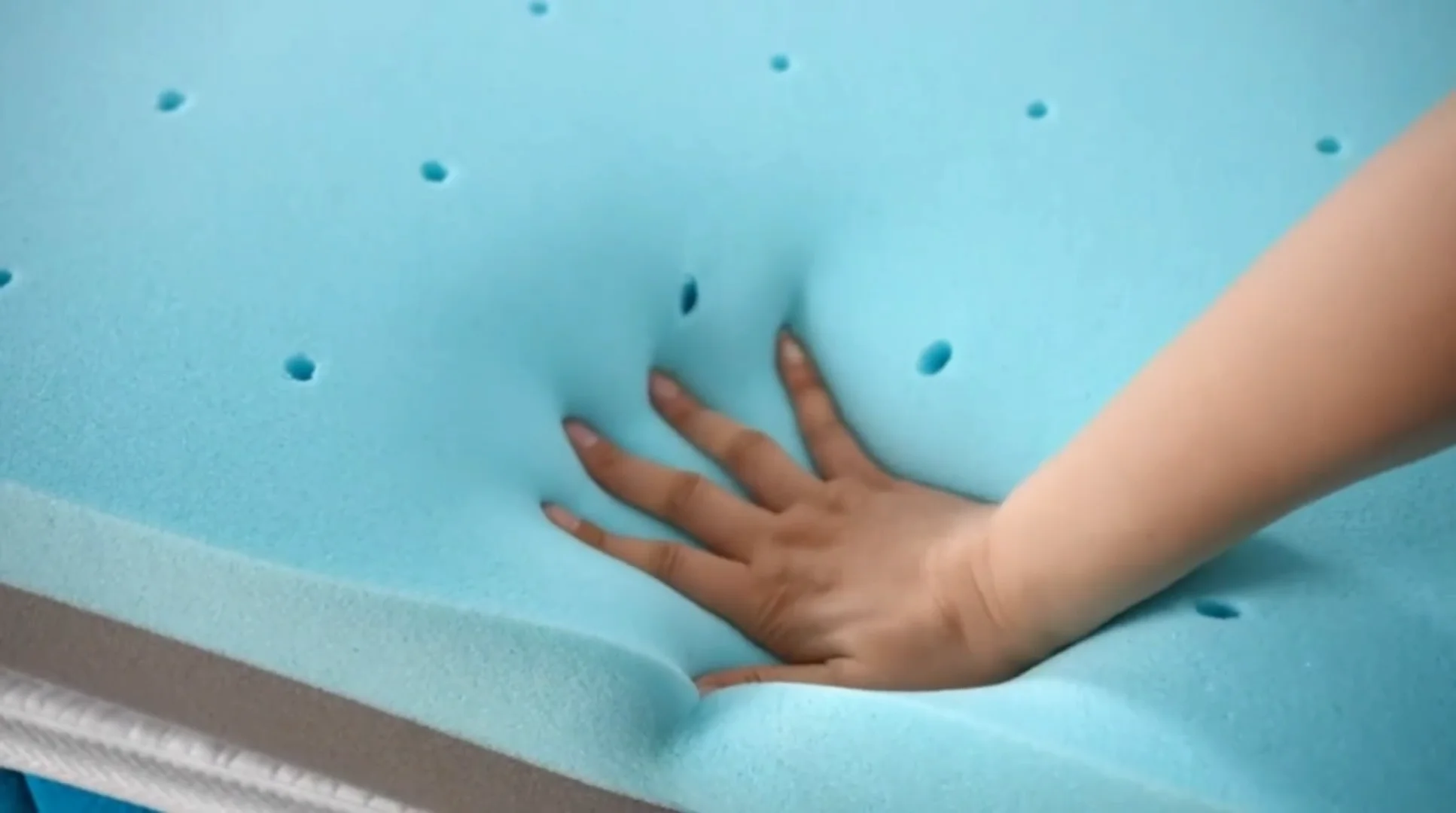 3"inch Cooling Gel Infused Memory Foam Mattress Topper Pad Medium Firm