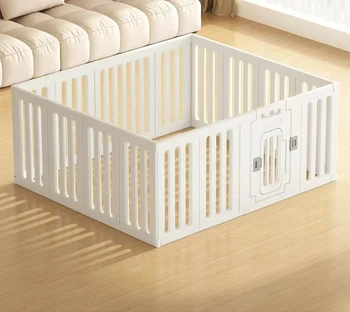 Cheap Price Folding Quality space plastic playpen Indoor pet white fence soft playpen