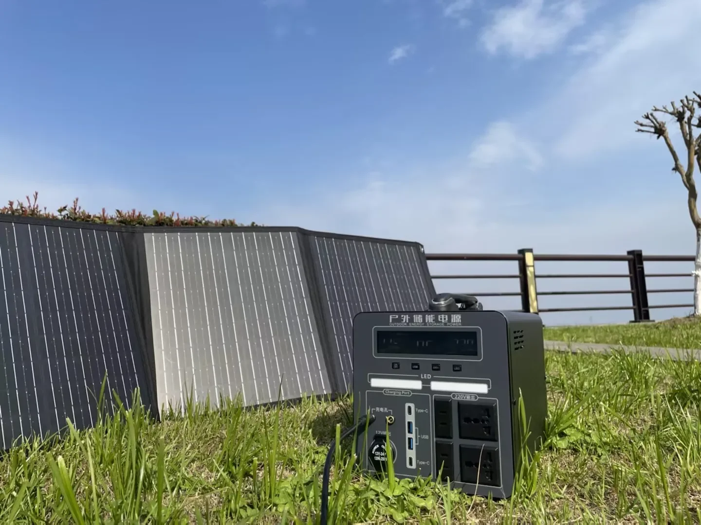 1000W Portable Power Station For Camping Household Solar Energy Storage Power Supply