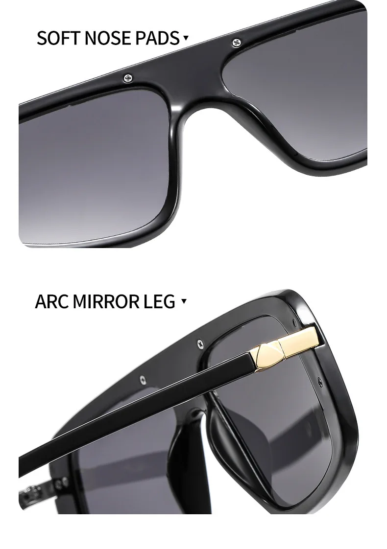 2023 New Brand Custom Men's And Women's Glasses Luxury Sunglasses Y2k