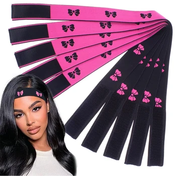 New Arrivals Custom Logo Elastic Band With Ear Covers Adjustable Wig Edge  Lace Bands For Wigs - Buy Lace Bands For Wigs,Wig Band For Edges,Elastic