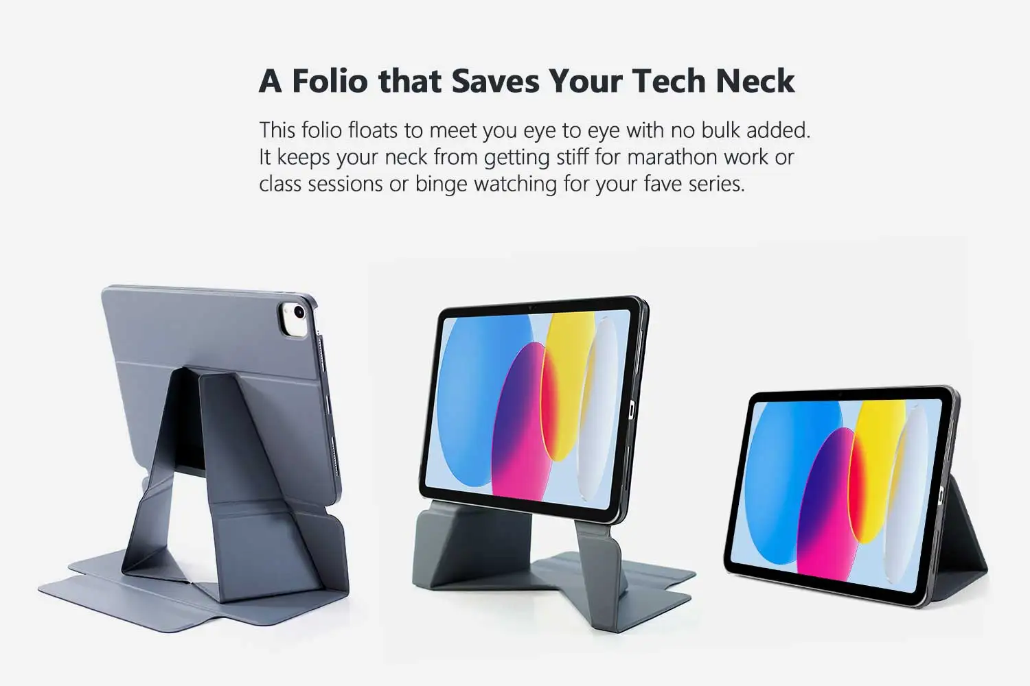 Wowcase 2023 New Ipad Case Waterproof With Stand Float Snap Folio Case For Ipad Pro 11