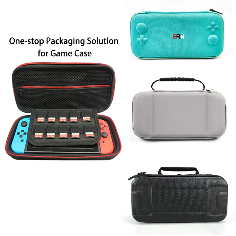 For Storage Switch Game Console Custom Logo Hard Switch Game Case Protective Carrying EVA Gaming Case