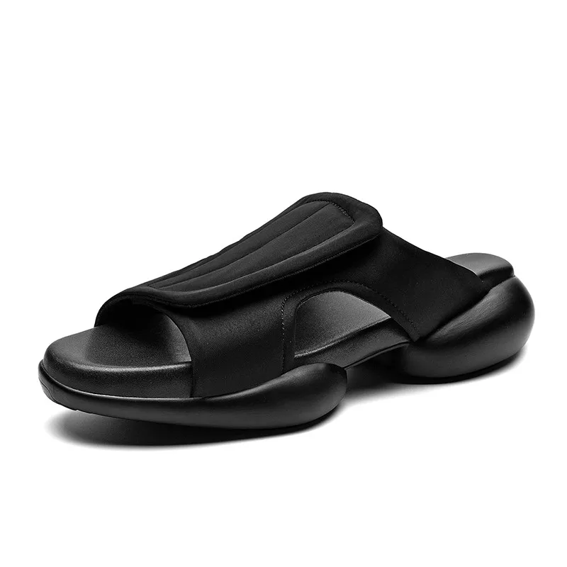 2023 Latest Design Outdoor Summer Beach Black Walking Sports Pria Sandals for Men Women