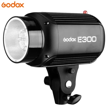 Godox E300 Studio Flash Light 300W Kit with Stand and Softbox Bag Video Lights Set Photography Studio Strobe Light 110V/220V product image