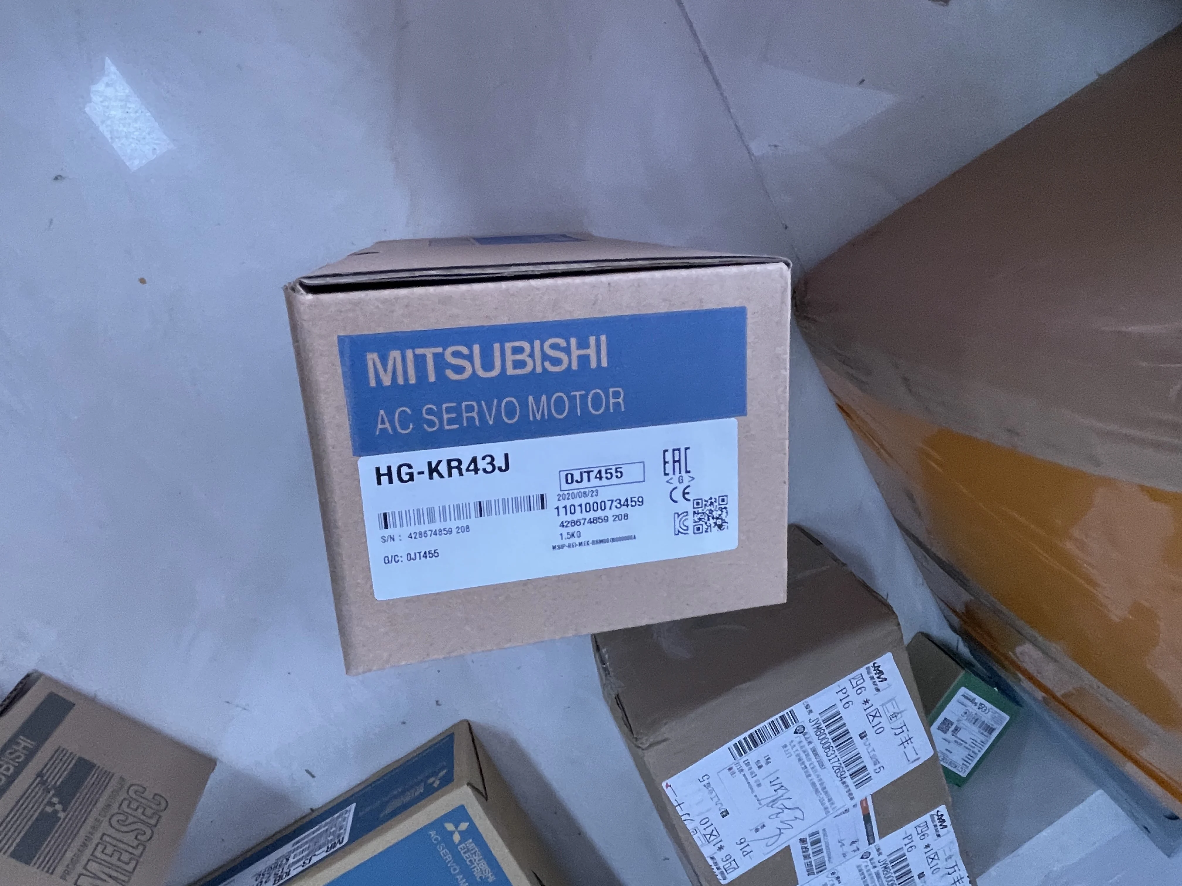 Mitsubishi AC Servo Motor HG-KR43J Mitsubishi AC Servo Motor HG-KR43J