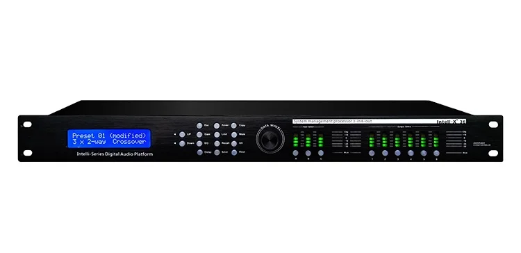 DAP360 3 Input 6 Output DSP Audio Speaker Management Digital Processor Digital Crossover System Processor