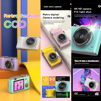 LK003 Thermal Print Camera Toys Girls Toddler Children's Digital Camera Cute Cartoon HD Instant Printer Mini CMOS MicroSD detail image