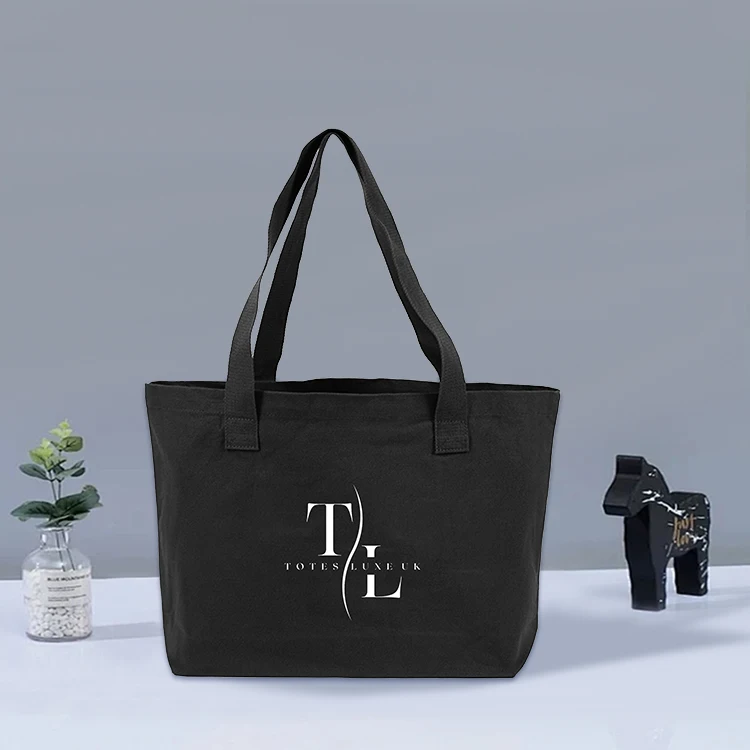 Professional Customized Shopping Bag Reusable Cotton Canvas Tote Bag