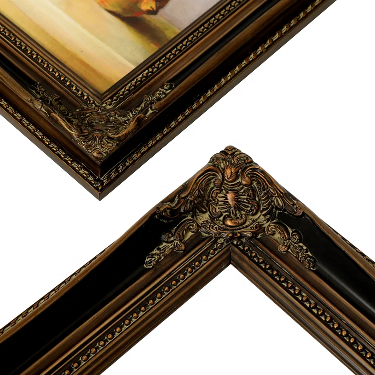 どうすれば ヨーロッパのレトロなフォトフレーム高級クラシック絵画フレームバロックフレーム Buy Oil Painting Frame