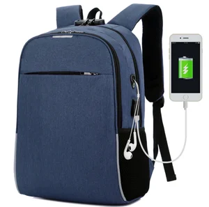 Fashion Color New Design With USB Port OEM China Supplier Anti Theft Backpack
