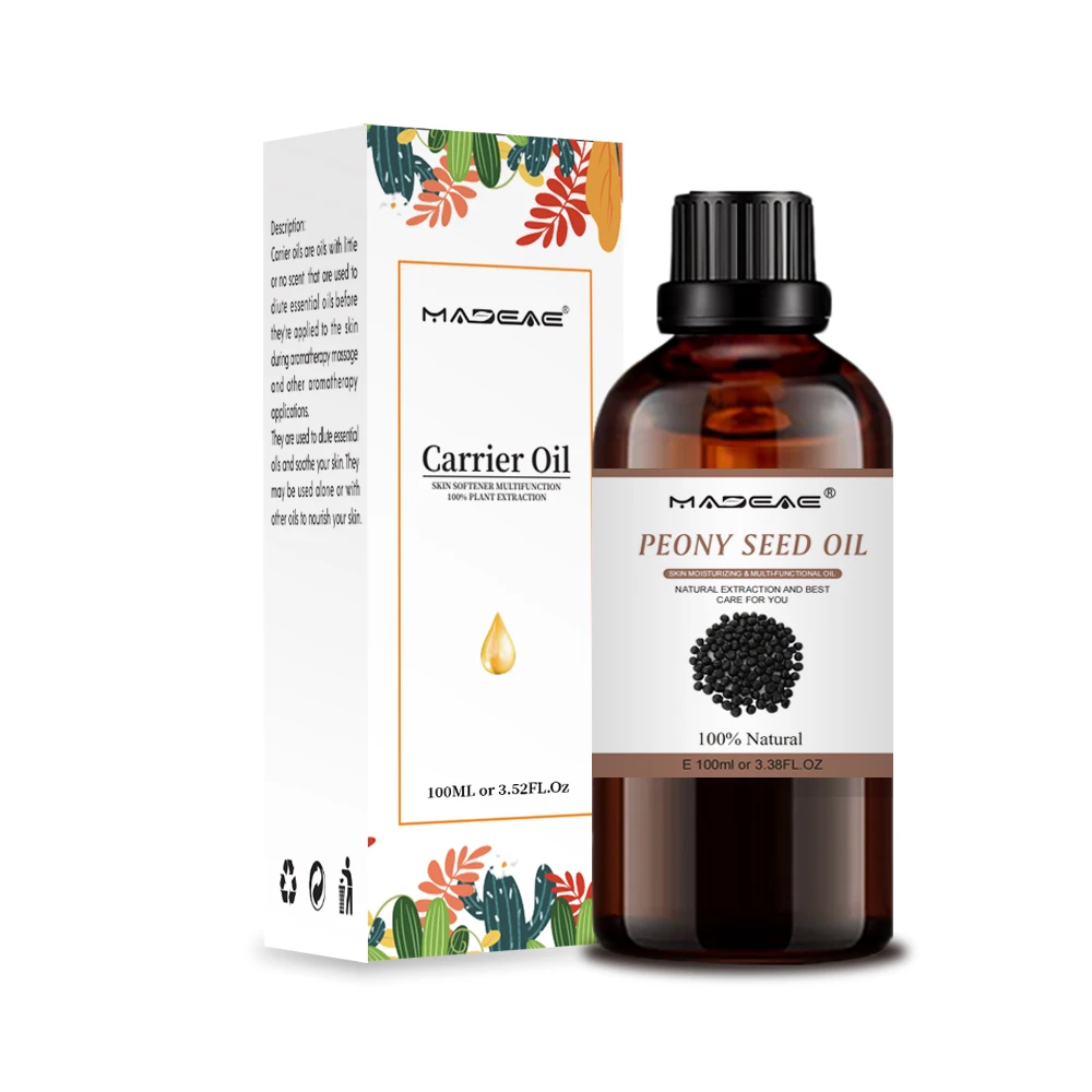 Wholesale Bulk Price 100% Pure Natural Food Grade Carrier Oil Peony Seed Oil  for Cooking and Regulating Blood Lipids Pure Essential Oil - China Extract Essential  Oil and Massage Oil price