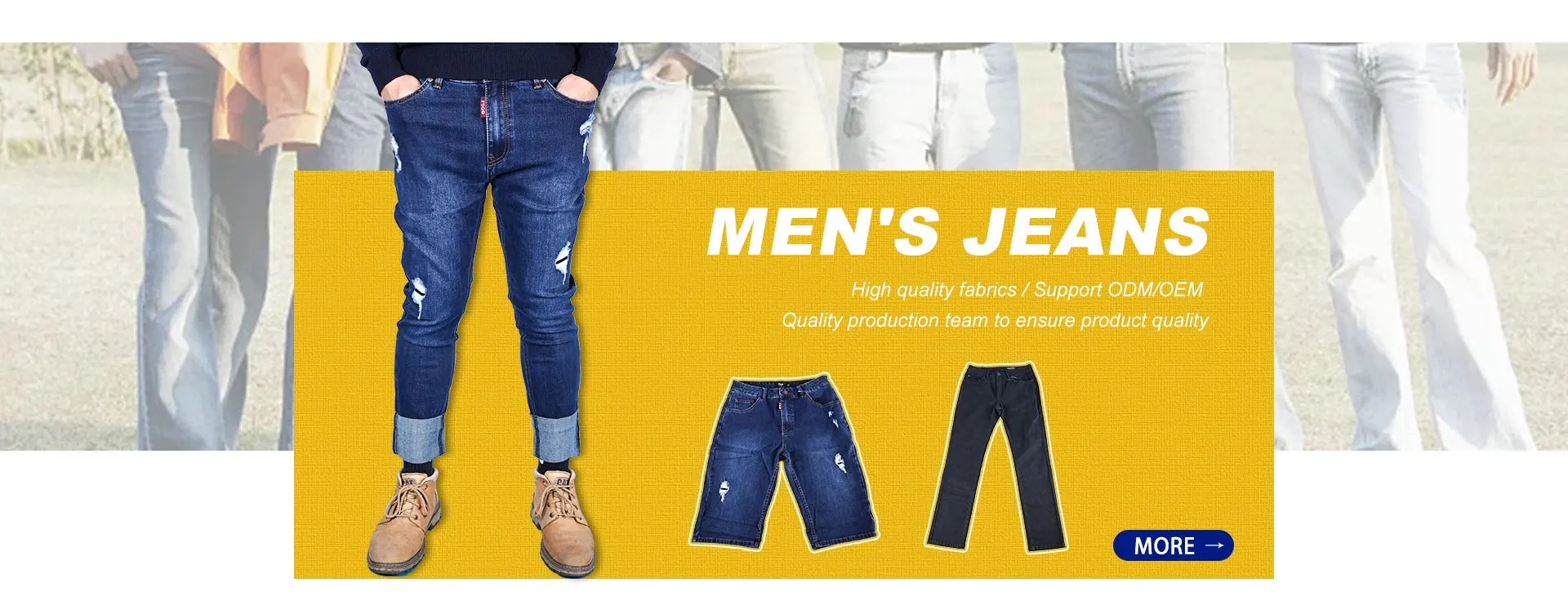 Jiangmen Zhendi Garment Co., Ltd. - Denim pants, lady's jeans