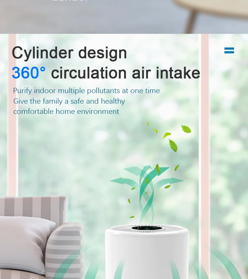 Air Purifier, Electric, ABS Plastic - detail 10
