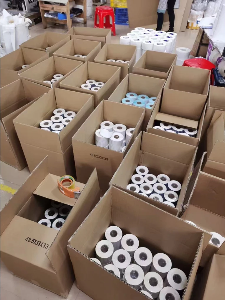 Custom Thermal Label Sticker For Packaging Scratch Resistant Label For ...