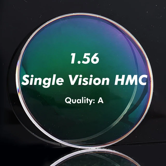 Eyeglasses Lenses Cheap Price 1.56 Blue Cut Optical Photochromic Bule Green Paper Box Resin Clean Mouse Plastic Clear Lens 500