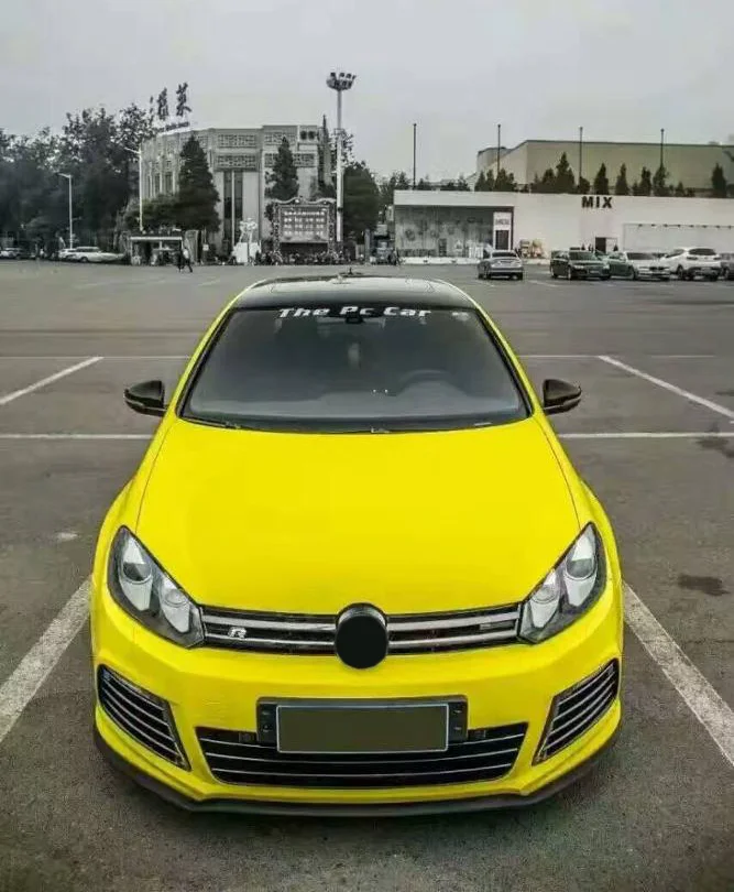 Car Modification Parts Front Bumper Assembly for GOLF6 MK6 Upgrade Golf6 R20 Body Kits With Grille