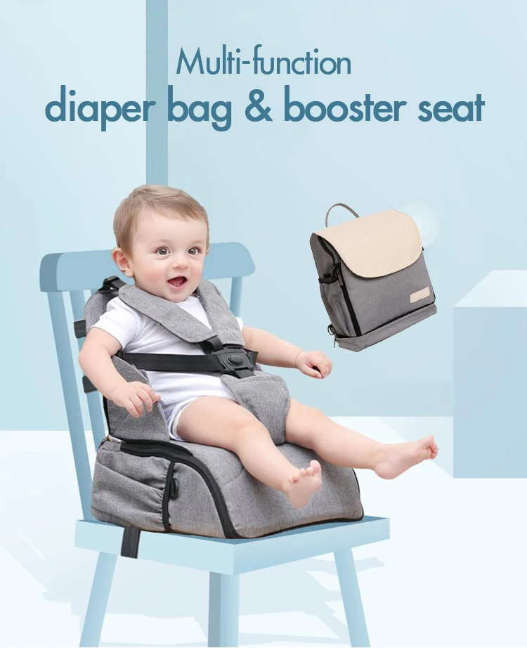 Trona De Viaje Portatil Bebe Hiccapop OmniBoost Asiento Elevador