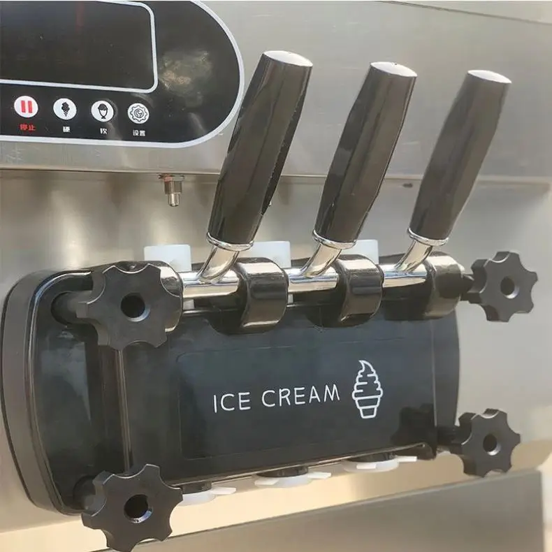 Multifunctional Soft Serve Ice Cream Machine Voltage 220V Power Output Ice Cream Machine