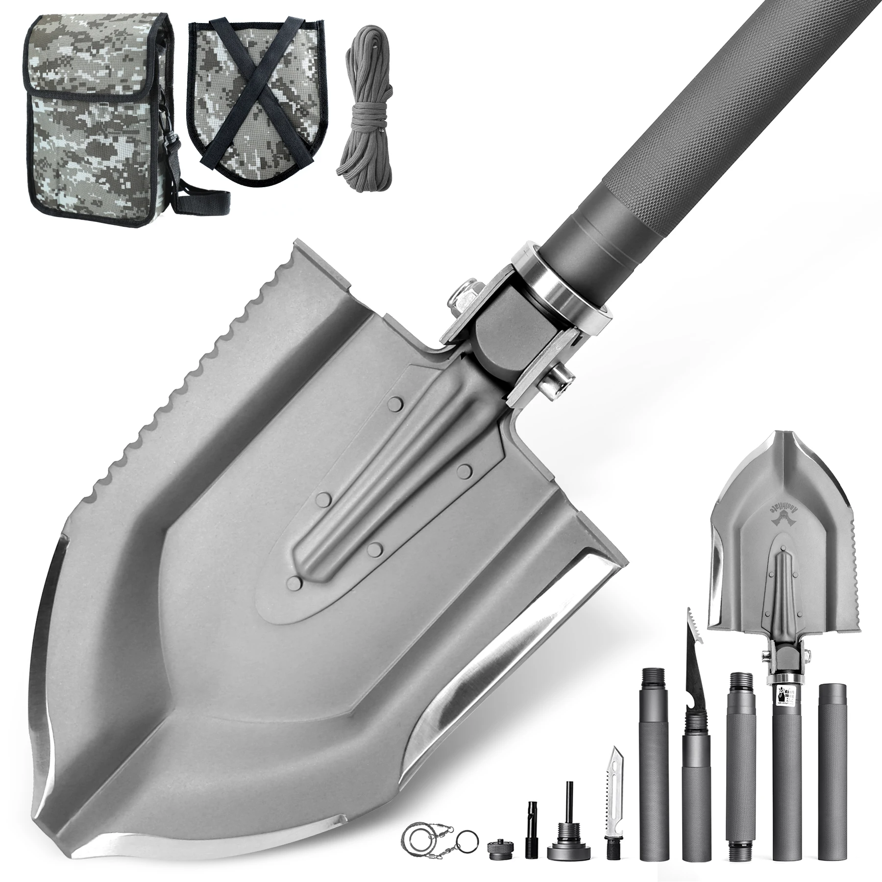 防災 タクティカルスコップ シャベル武器 軍用スコップ シャベル