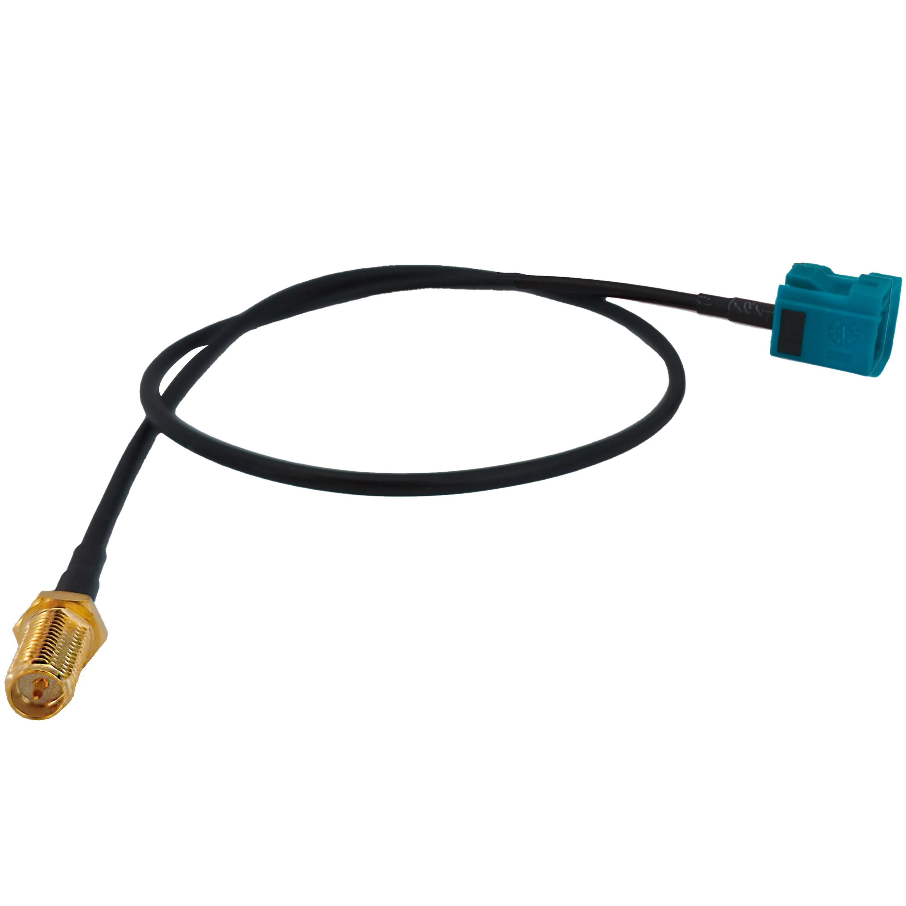 Factory Supply SMB FAKRA Z Female RG174 RP SMA Female Cable Assembly RG174
