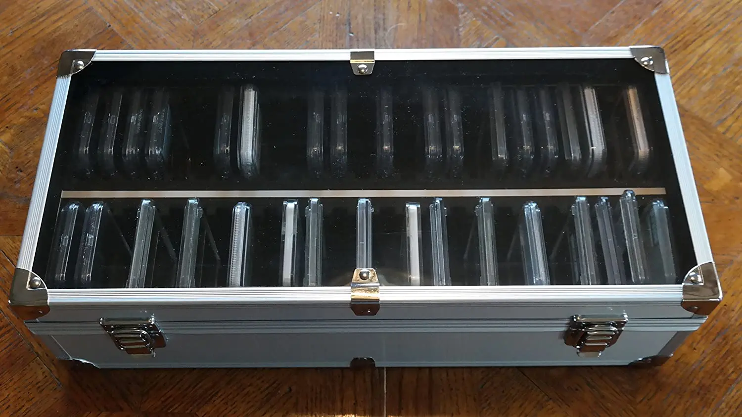 50 유니버설 코인 슬래브 홀더 PCGS/NGC/프리미어/리틀 베어 엘리트 등을위한 알루미늄 저장 상자| Alibaba.com