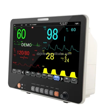 PM15B Multi-parameter monitor   Cardiac vital signs monitor ICU monitor