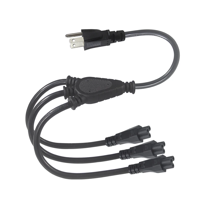GINTOOYUN DC-voedingsverlengkabel, DC 5,5 mm x 2,1 mm 1 mannelijke naar 2 vrouwelijke voedingsadapterkabel, voor CCTV-bewakingscamera's, bewakingsrouters, DVR en meer (2 STUKS GINTOOYUN DC-voedingsverlengkabel, DC 5,5 mm x 2,1 mm 1 mannelijke naar 2 vrouwelijke voedingsadapterkabel, voor CCTV-bewakingscamera's, bewakingsrouters, DVR en meer (2 STUKS