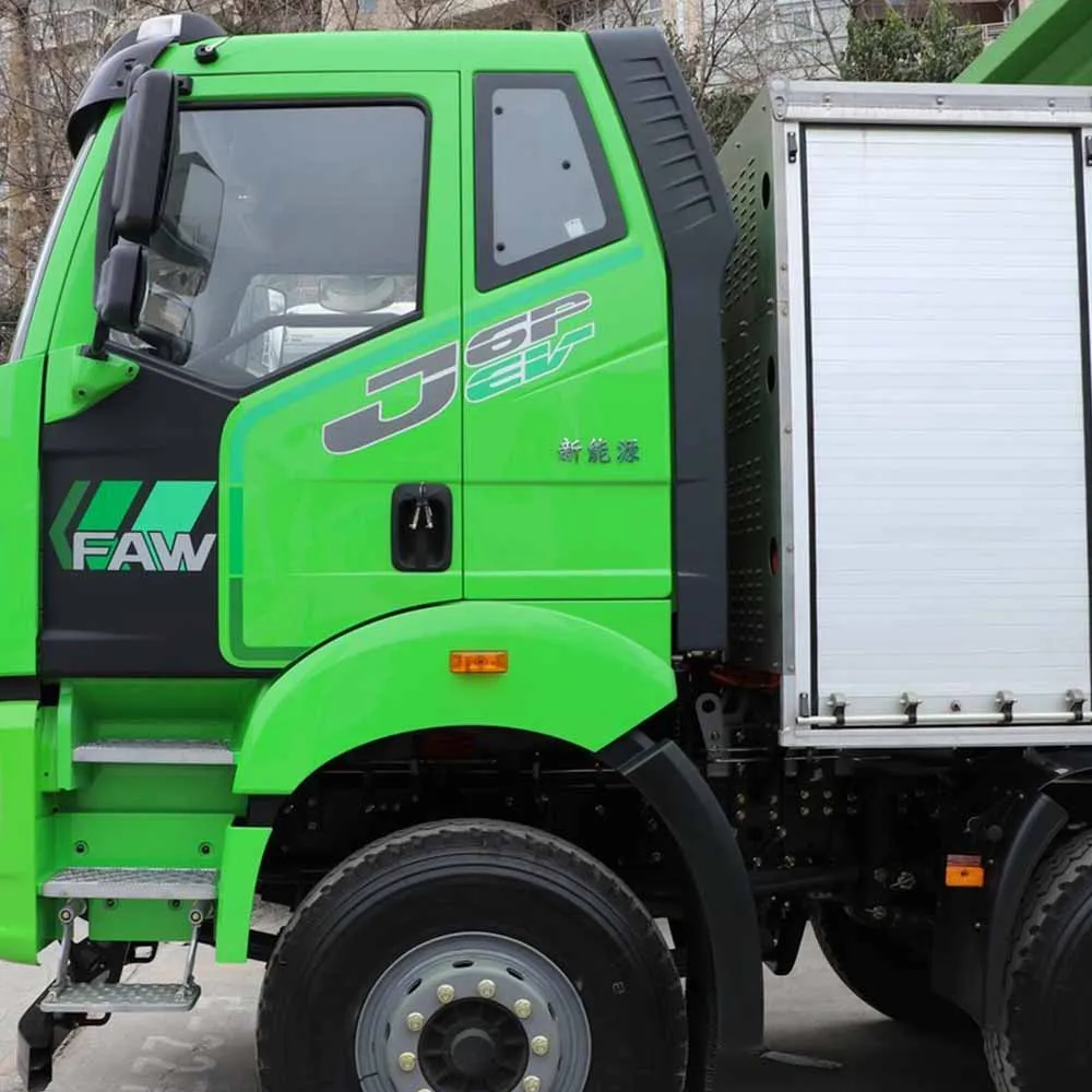 China Brand FAW Electric Dump Trucks 8*4 50-60Tons 400HP 450HP 12Wheeler Drive Tipper Dump Truck With Battery manufacture