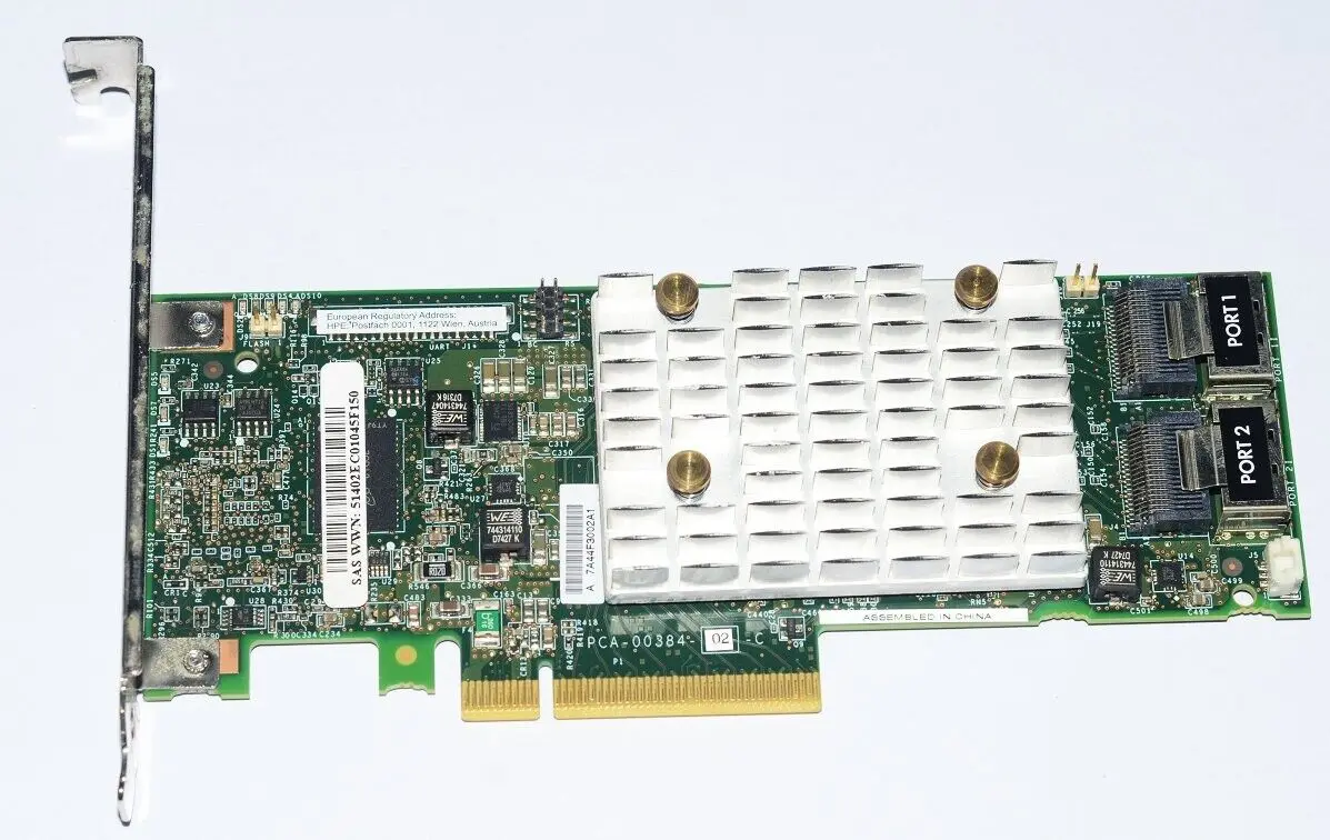 830824-B21 HPE Smart Array P408i-p SR Gen10 (8 Internal Lanes/2GB Cache)  12G SAS PCIe Plug-in Controller