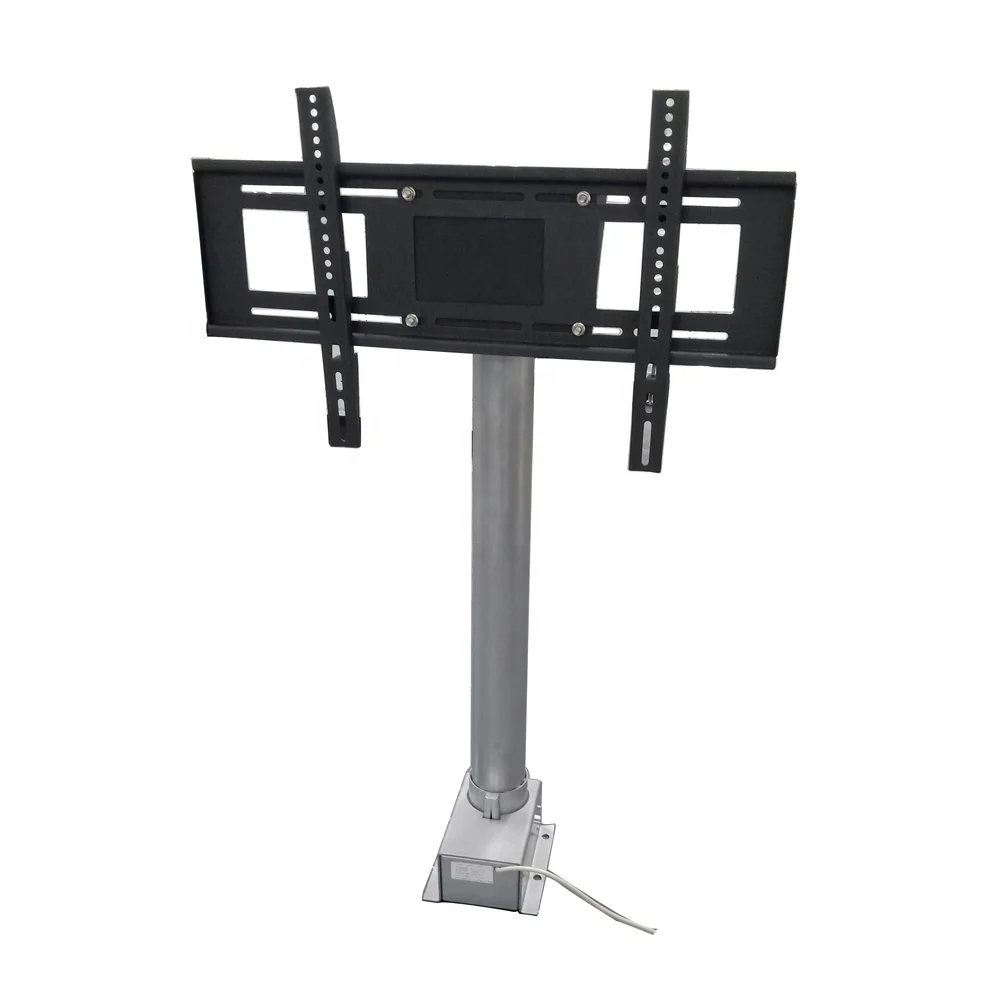 New arrival 12V-24VDC Three-section under bed tv lift kits with 900mm tv lift for home motorized tv lift cabinet