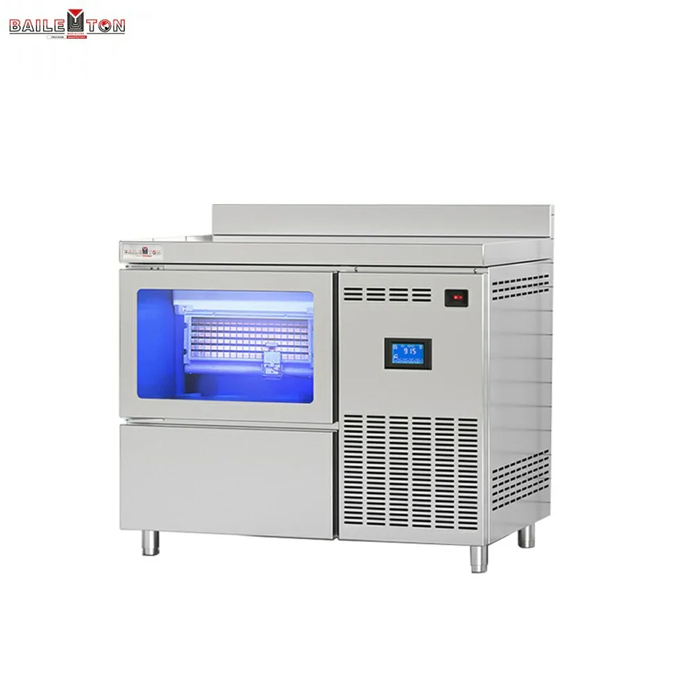 Commercial 160kg Water cooling Ice Maker Making Crescent Ice Machine