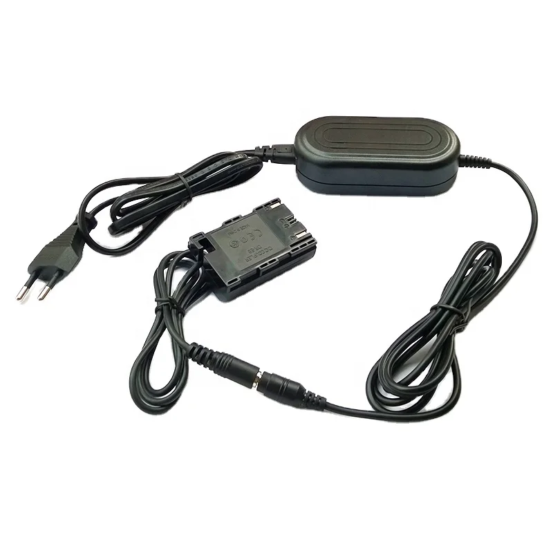 Fully Decoded ACK-E6 AC Power Adapter Kit For Canon EOS 5D Mark III II 5DS 5DS