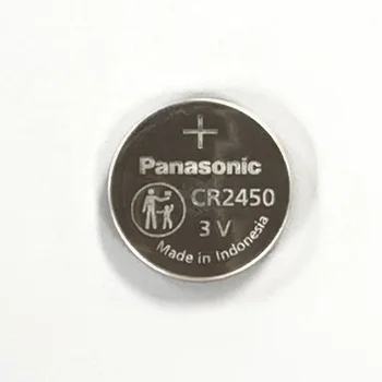 Made In Indonesia Original And Genuine 3v Li-MnO2 PANASONIC Button Cell Battery CR2450 For Vehicle Keys Industrial Installation